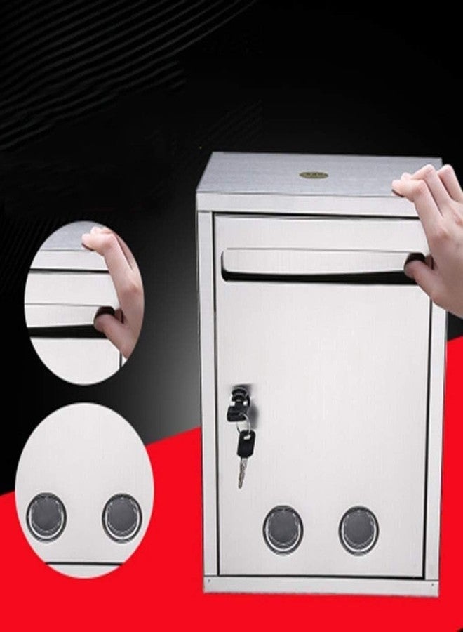 OTIPORTER All in 1 Multipurpose Big Size Letter Box/Complaint Box/Suggestion Box/Donation Box with Lock Table Top or Wall Mount - Image 4